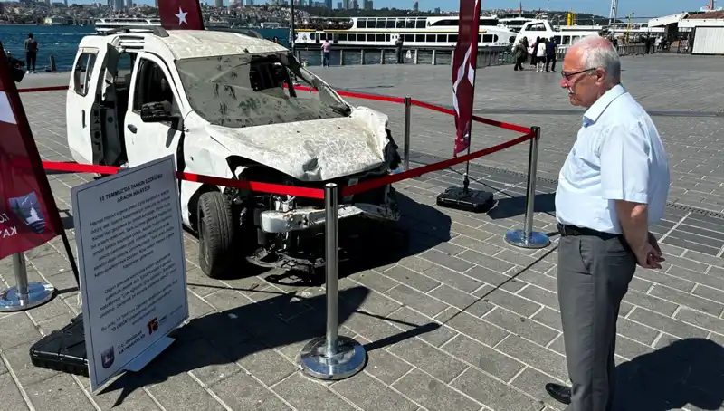 15 Temmuz’un İzleri: Tank Altında Kalan Araçlar Sergileniyor