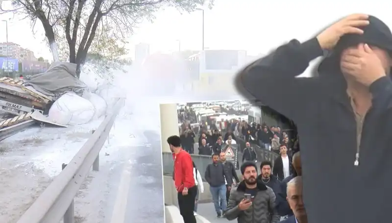 D-100’de Trajik Kaza: Alçı Yüklü TIR, Bariyerlere Çarptı