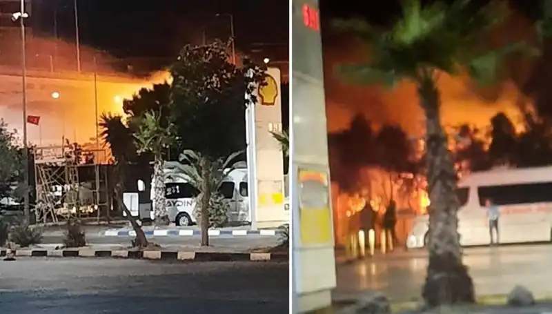 İzmir Otogarı’nda Yangın! Panik İçindeki Yolcular Kaçış Yolu Aradı