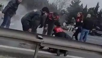 TEM Otoyolu'nda Feci Zincirleme Kaza: Beş Yaralı, Dört Polis Olay Yerinde