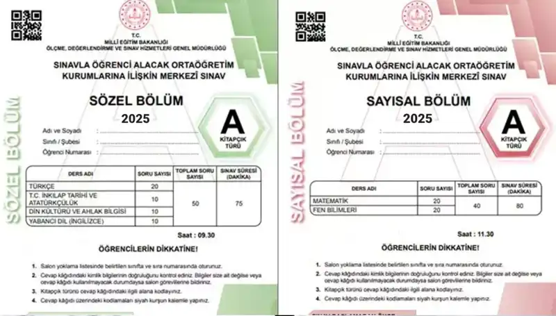 2025 LGS Soru ve Cevap Anahtarı Yayımlanma Tarihleri Açıklandı