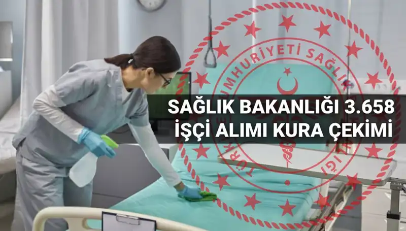 Sağlık Bakanlığı 2025'te 3.658 İşçi Alımı Kurasında Heyecan Dorukta!