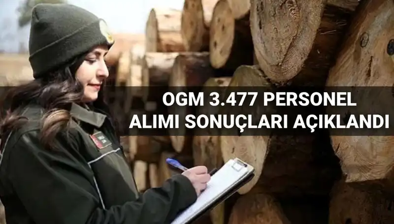 OGM 2025 Personel Alım Sonuçları Açıklandı! Şoför ve Temizlik Personeli İlgilileri Dikkat