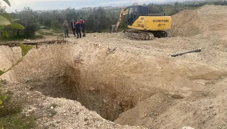 İzinsiz Kazıya Karşı Yapılan Operasyon: 4 Kişi Gözaltına Alındı