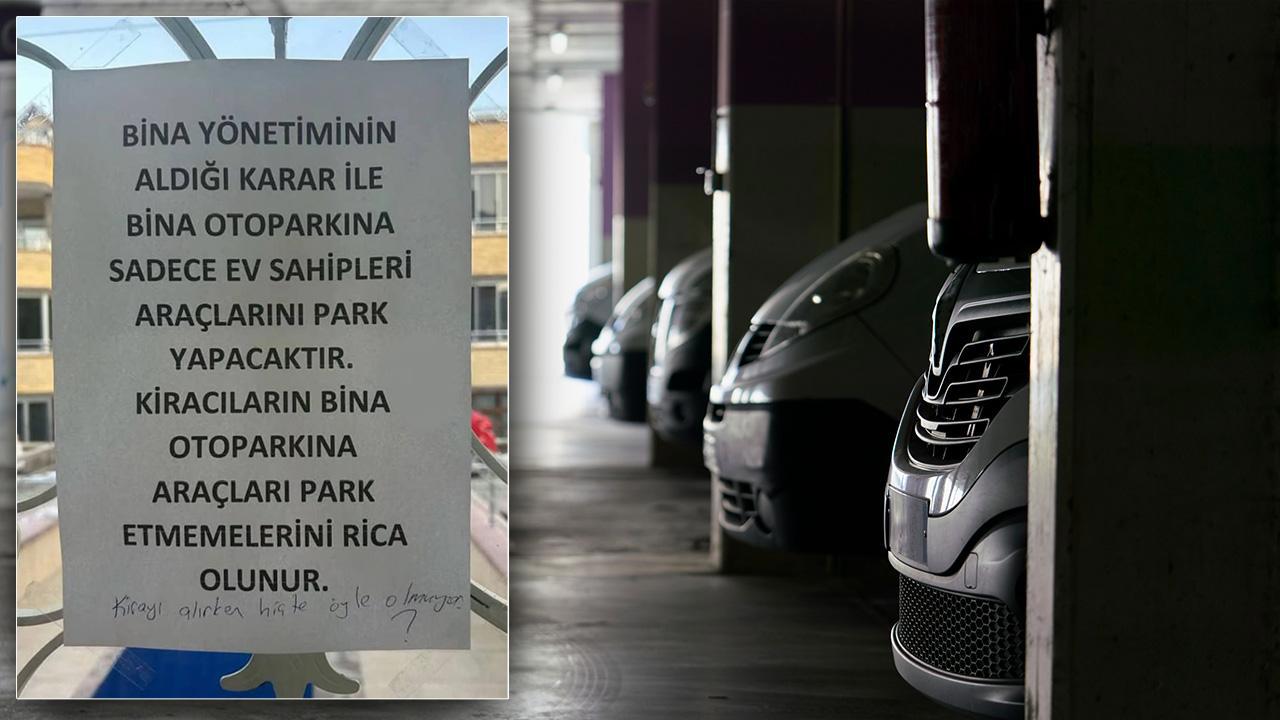 Site Yönetimi, Kiracının Otopark Hakkına Karışamaz